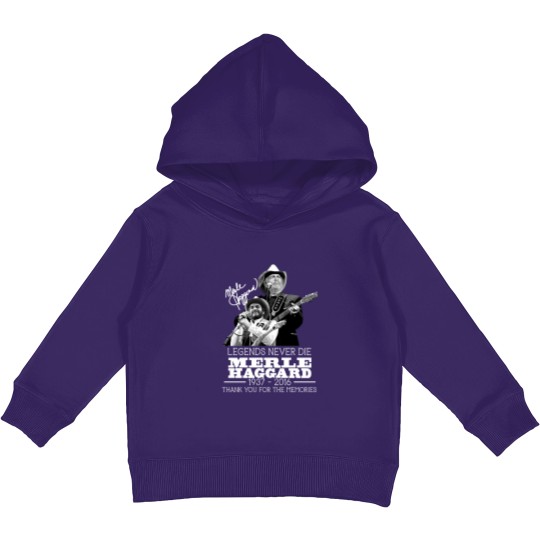Discover Vintage Merle Haggard Memories Signed Men Kids Pullover Hoodies