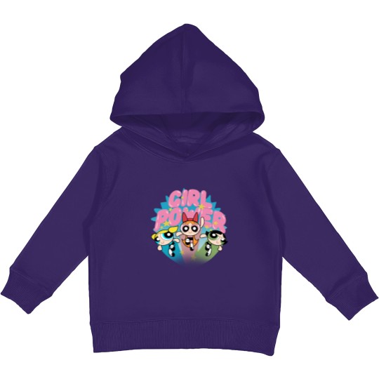 Discover Powerpuff Girls Kids Pullover Hoodies, Girl Power Kids Pullover Hoodies