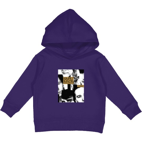 Discover Simple Minds - Once Upon A Time European Tour 1986 Kids Pullover Hoodies