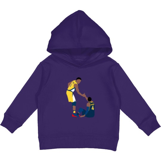 Discover Victor Oladipo Helps Himself Up Kids Pullover Hoodies