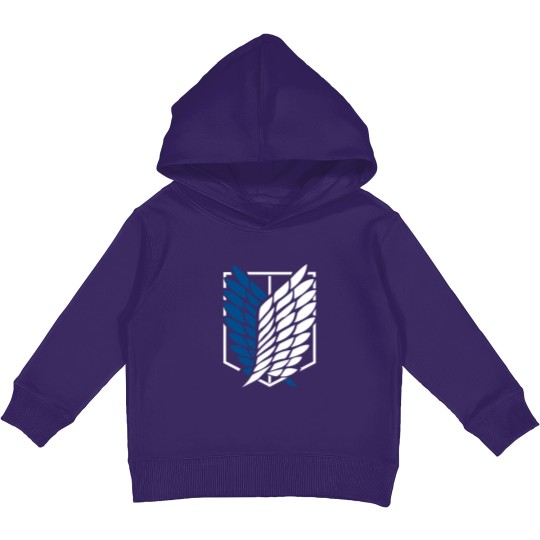 Discover Shingeki no kyojin logo Kids Pullover Hoodies