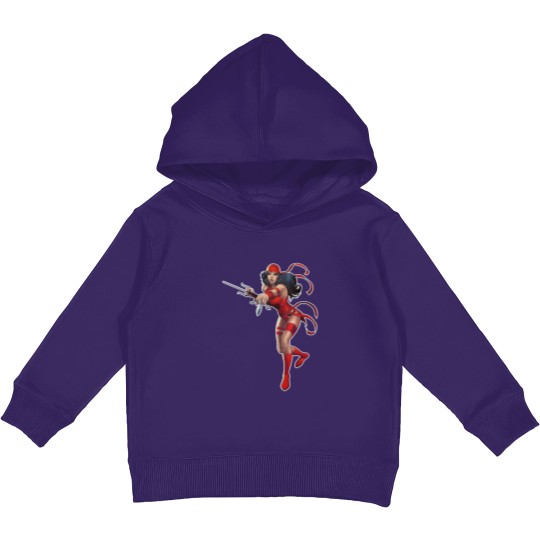 Discover Electra Motif Kids Pullover Hoodies