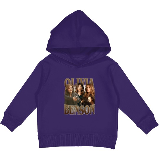Discover Olivia Benson Law and Order Kids Pullover Hoodies, Retro Olivia Benson Kids Pullover Hoodies