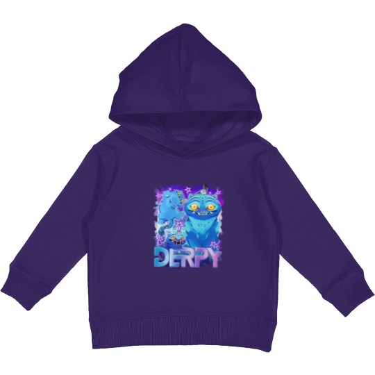 Discover Derpy Tiger Kids Pullover Hoodies, Kpop Demon Hunters Kids Pullover Hoodies, Kpop Huntrix Pin, Huntrix Kids Pullover Hoodies