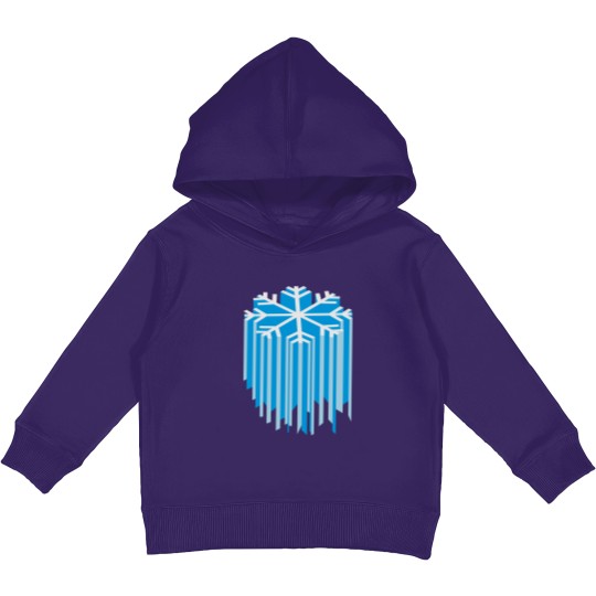 Discover Snowflake 3D Kids Pullover Hoodies