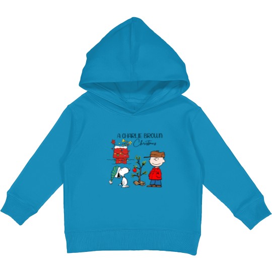 Discover Charlie Brown And Snoopy Christmas Kids Pullover Hoodies, Snoopy Christmas Kids Pullover Hoodies
