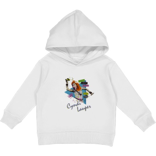 Discover Vintage Cyndi Lauper Girls Just Wanna Have Fun Kids Pullover Hoodies 80S Music Kids Pullover Hoodies
