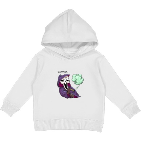 Discover Cute Grim Reaper Kids Pullover Hoodies