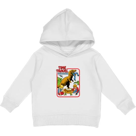Discover Time Travel For Beginners Kids Pullover Hoodies