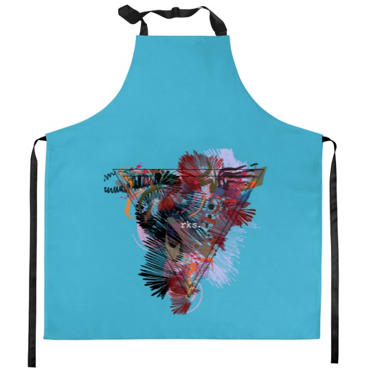Discover Rainbow Kitten Surprise RKS Trianglefunny Kitchen Aprons