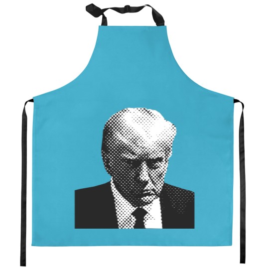 Discover Unisex Ultra Cotton Trump's Mugshot Kitchen Aprons