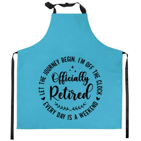 Discover Officially Retired 2024 Funny Kitchen Apron