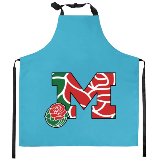Discover Michigan Rose Bowl Kitchen Aprons, Rose Bowl 2024 Kitchen Aprons