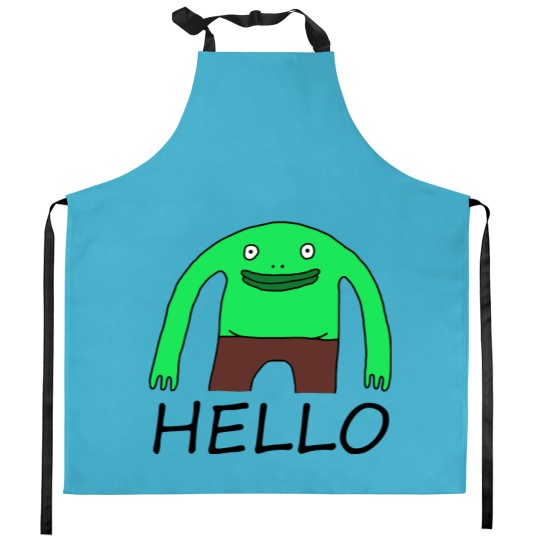 Discover Smiling friends Mr Frog sticker Sticker Kitchen Aprons