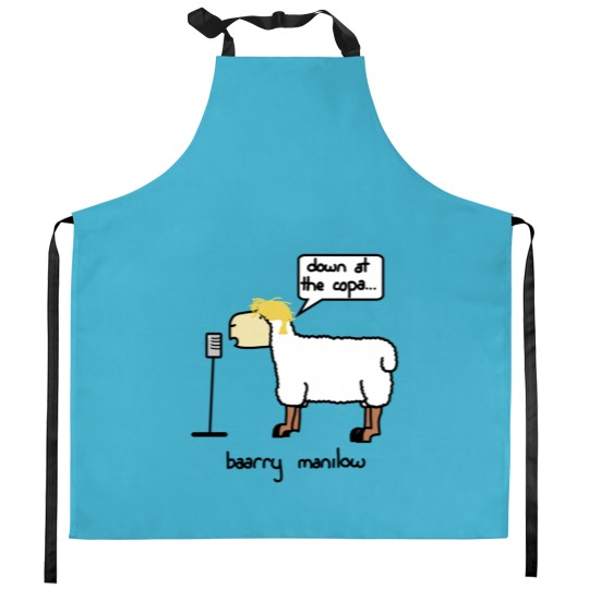 Discover baarry manilow Kitchen Aprons