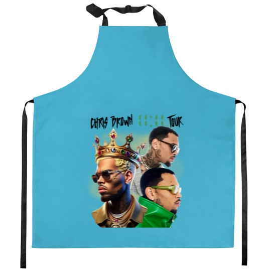 Discover Chris Brown 2024 Tour Kitchen Aprons - Breezy Collection