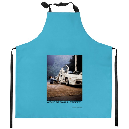 Discover Wolf of Wall Street Kitchen Aprons