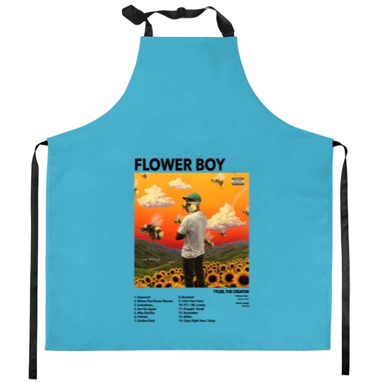 Discover Flower Boy Kitchen Aprons