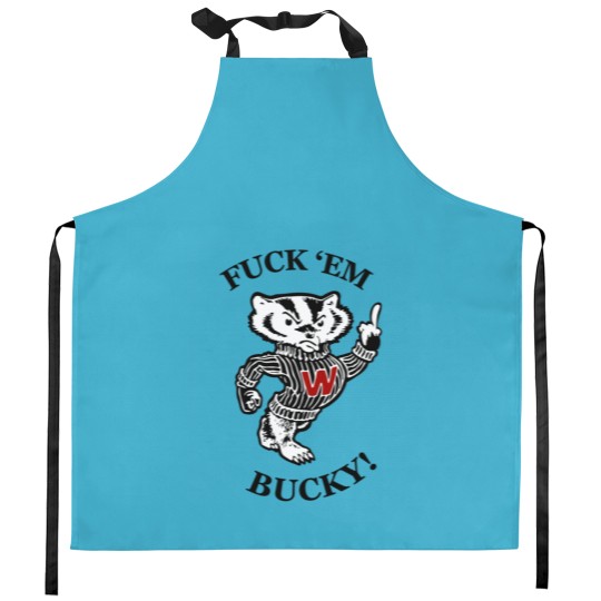 Discover Fck Em BUCKYY Bn Kitchen Aprons