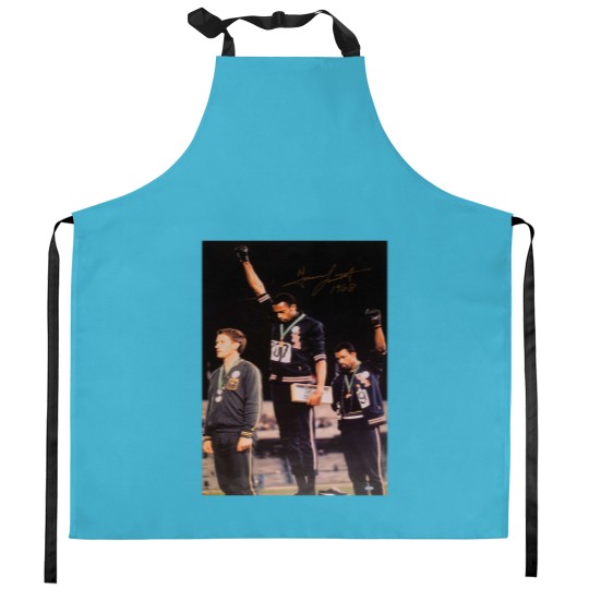 Discover Tommie Smith and John Carlos Essential Kitchen Aprons