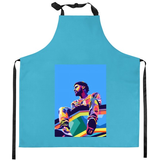 Discover J Cole Wpap Pop Art - J Cole - Kitchen Aprons