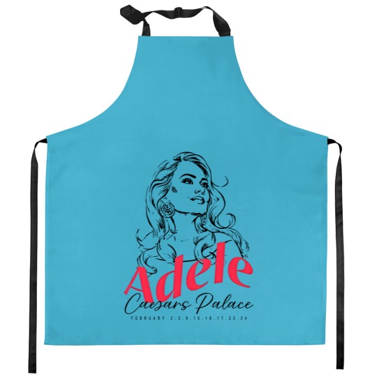 Discover Adele 2024 Tour Kitchen Aprons, Adele Merch Kitchen Aprons