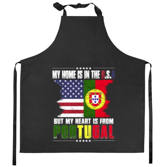 Discover American Grown Portuguese American from Portugal Kitchen Aprons
