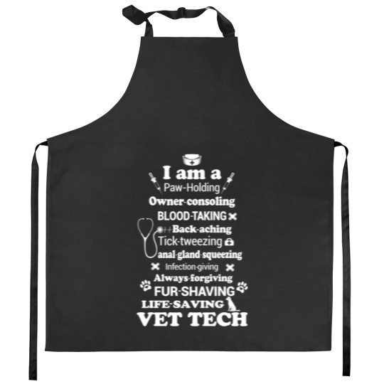Discover Vet Tech Kitchen Apron