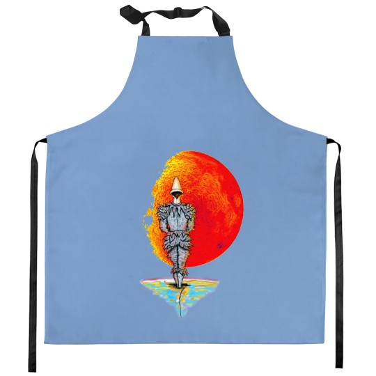 Discover Ziggy Pierrot tribute - Bowie Art - Kitchen Aprons
