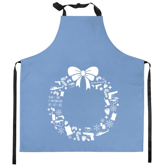 Discover Die Hard Christmas Wreath Pattern - Die Hard - Kitchen Aprons