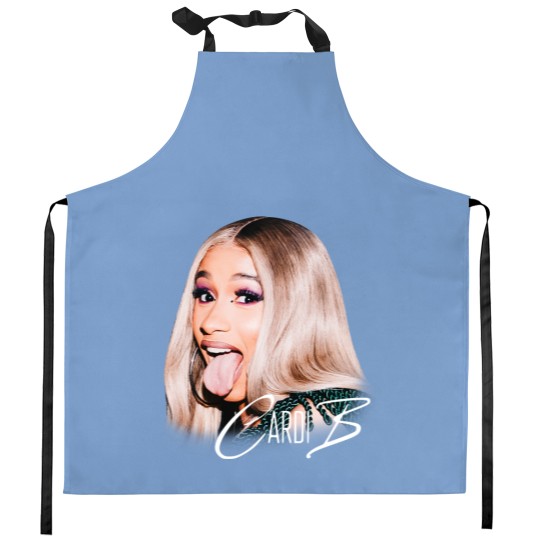 Discover Cardi B Rap Kitchen Aprons, Cardi B Concert 2023 Kitchen Aprons