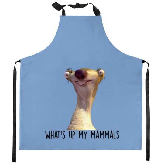 Discover What’s Up My Mammals It’s Sid the Sloth Kitchen Aprons