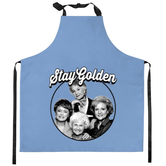 Discover Girls Stay Golden Classic Kitchen Aprons