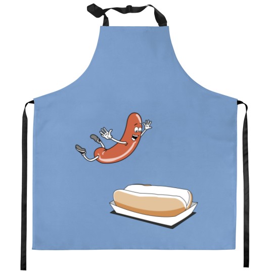 Discover Happy Hot Dog Kitchen Aprons - Power Rangers Essential Kitchen Aprons
