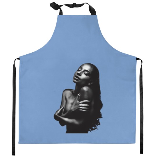 Discover Sade Love Deluxe Fan Art Unisex Kitchen Aprons, Exclusive Sade Album Cover Kitchen Aprons
