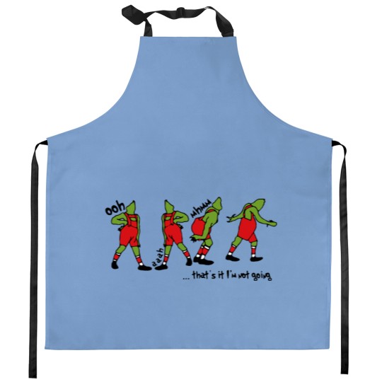 Discover Embroidered That's It I'm Not Going Embroidered Kitchen Aprons, Funny Greenchmas Cute Christmas Kitchen Aprons, Christmas Gifts