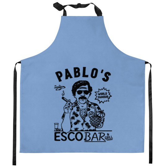 Discover Pablo Escobar Famous Bar Kitchen Aprons