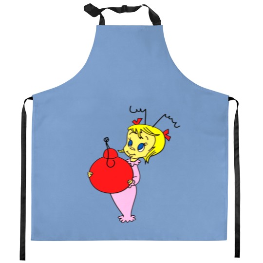 Discover Cindy Lou Who Kitchen Aprons