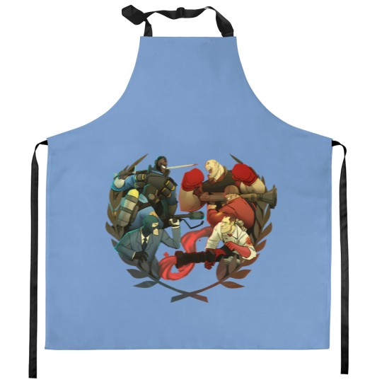 Discover Team Fortress Kitchen Aprons
