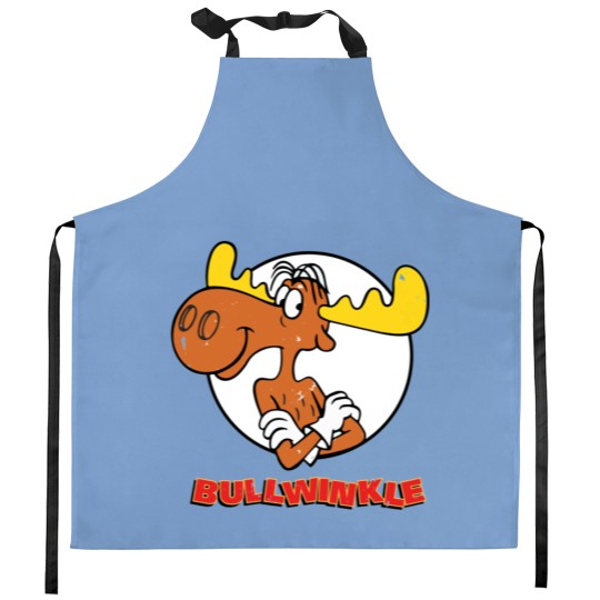 Discover Bullwinkle Kitchen Aprons