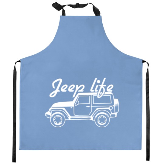Discover Jeep Life - Jeep - Zip Kitchen Aprons