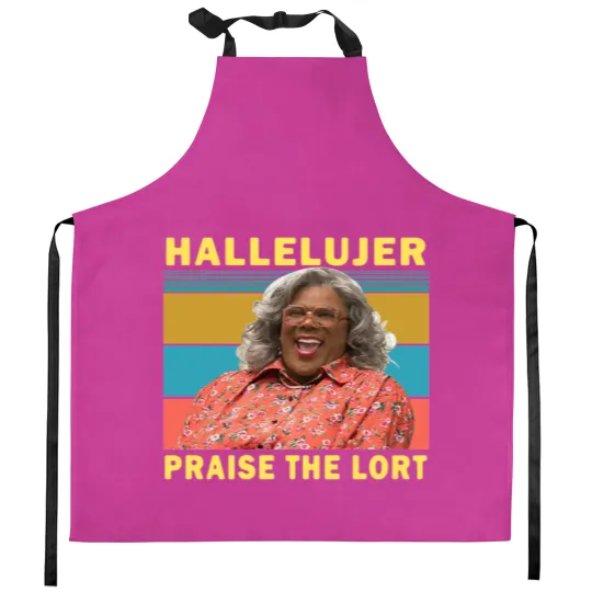 Discover Madea Hallelujer Praise The Lort Vintage Kitchen Aprons