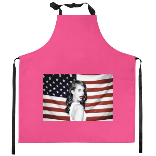 Discover Lana Del Rey American Flag Hipster Dope Mens Kitchen Aprons
