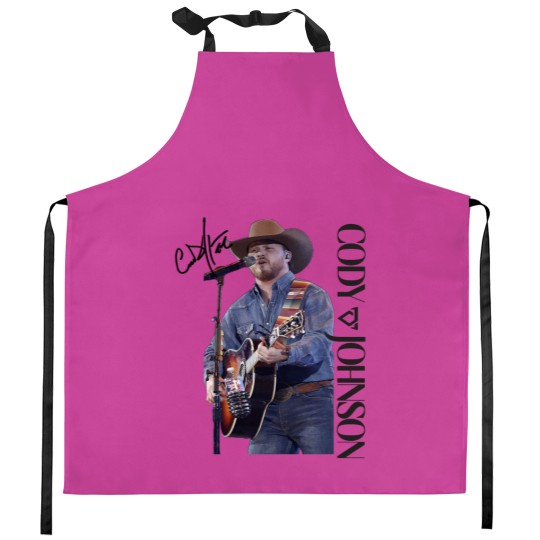 Discover Cody Johnsonn Singer Kitchen Aprons Gift For Fans Kitchen Aprons