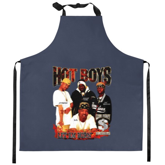 Discover Vintage Rap Hip Hop Band Kitchen Apron