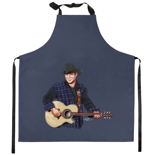Discover John Michael Montgomery - An illustration by Paul Cemmick - John Michael Montgomery - Kitchen Aprons