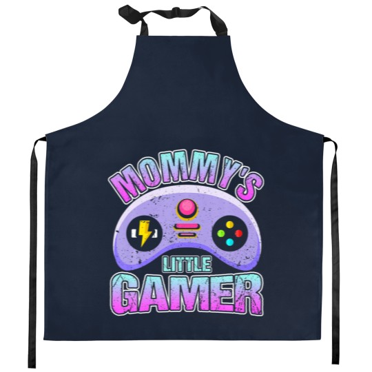 Discover Mommy's Little Gamer Video Gaming Kitchen Aprons
