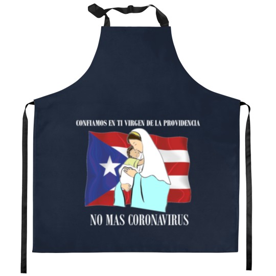 Discover Virgen De La Providencia Kitchen Aprons