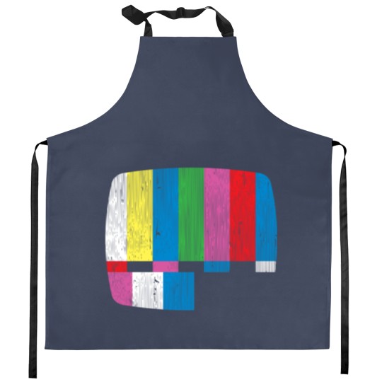 Discover Test Pattern Kitchen Aprons