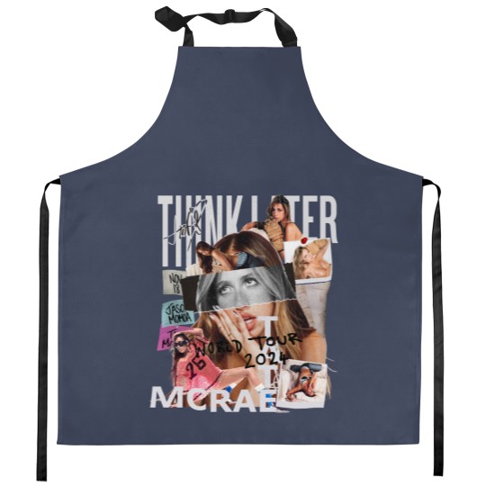Discover Tate McRae The Think Later World Tour 2024 Tour Kitchen Aprons, Tate McRae Fan